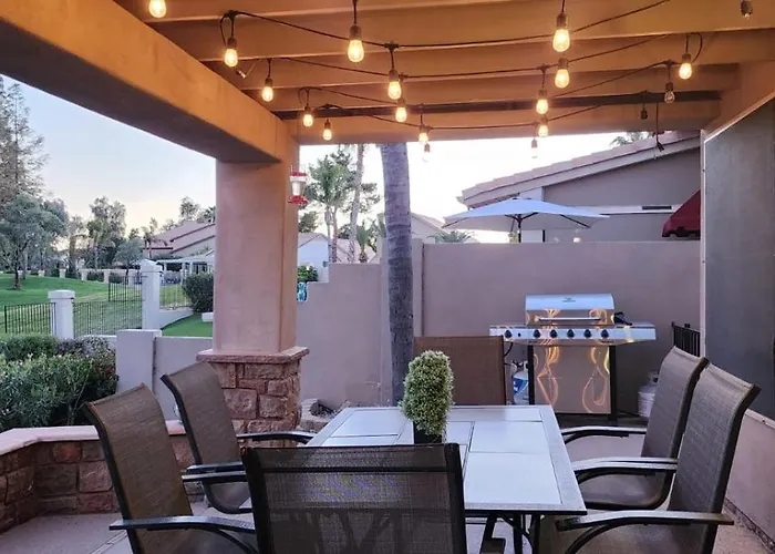 Ocotillo Lakes With Pool Heater, Golf Views, Bbq Holiday home *
